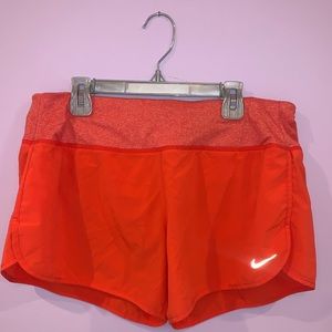 Orange Dri-Fit Nike Shorts